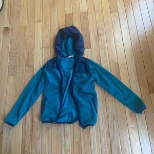 Teal boys fleece